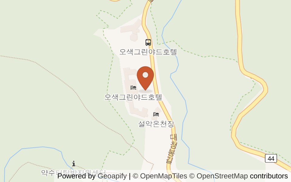 오색탄산온천 사진