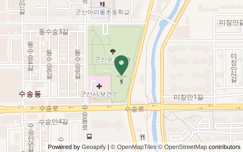 지곡파크골프장 사진