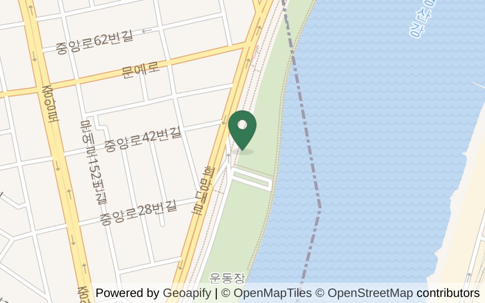 형산강파크골프장 사진