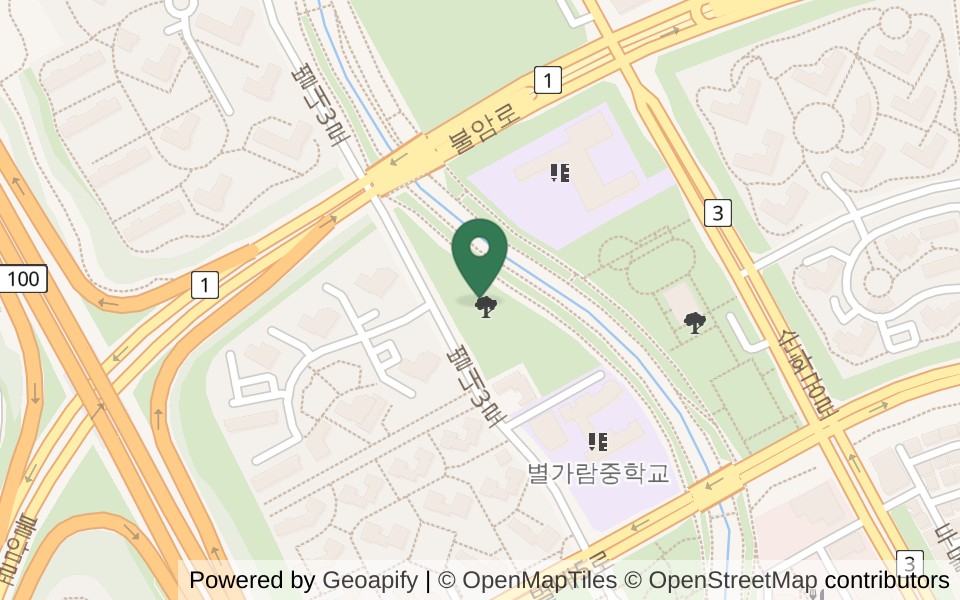 남양주파크골프장 사진
