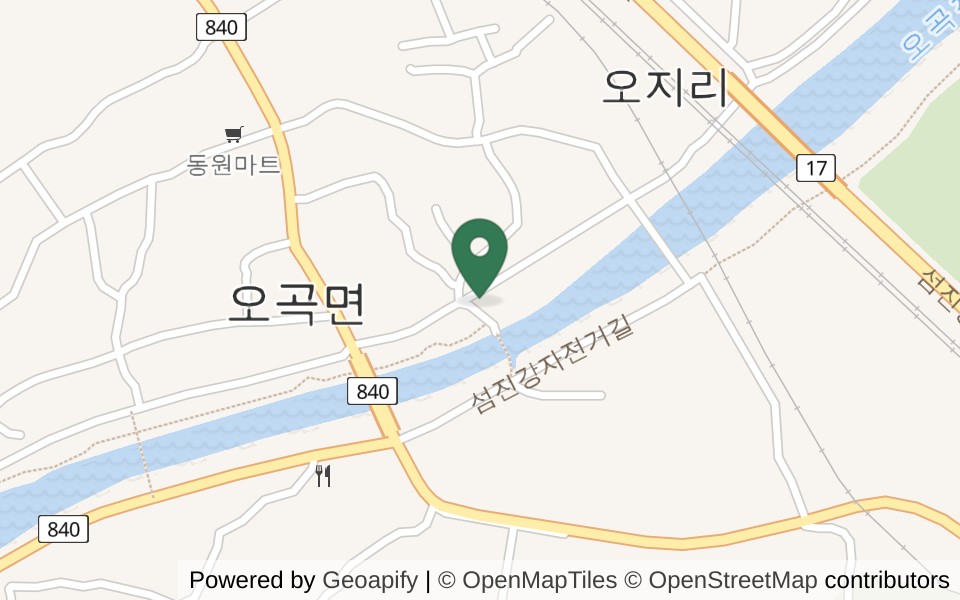 오곡 파크골프장 사진