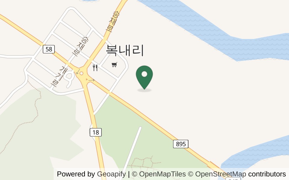 복내 파크골프장 사진