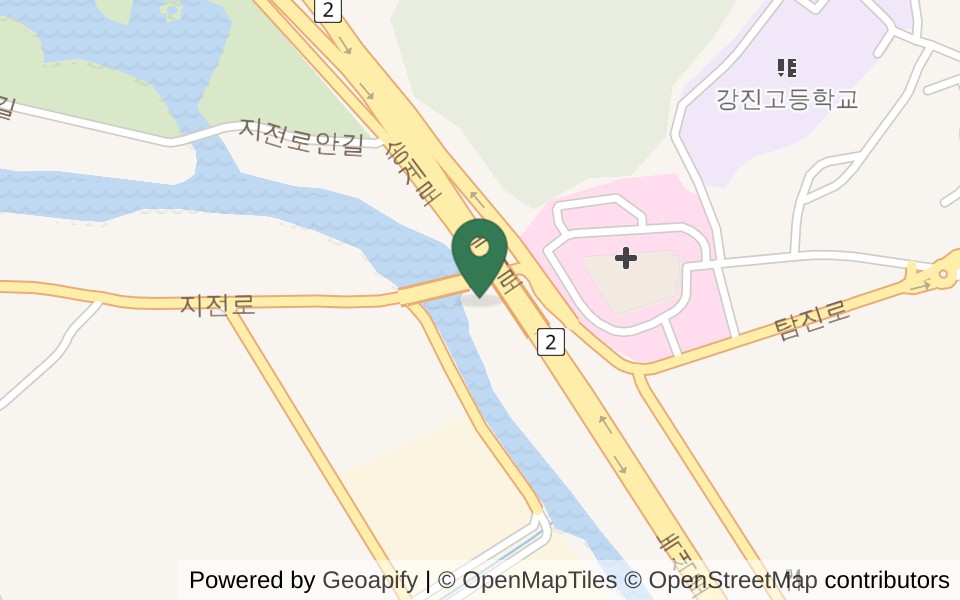 강진 파크골프장 사진