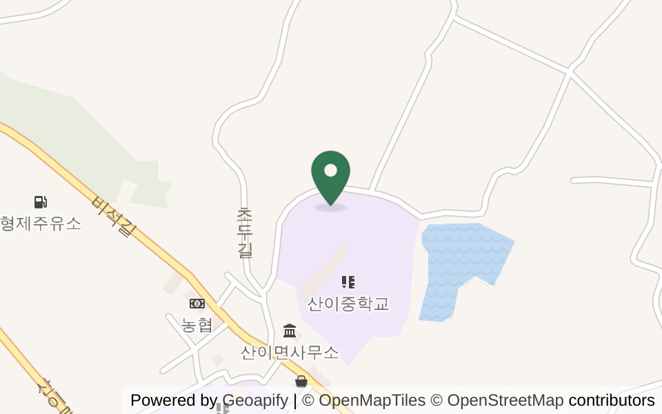 산이 파크골프장 사진