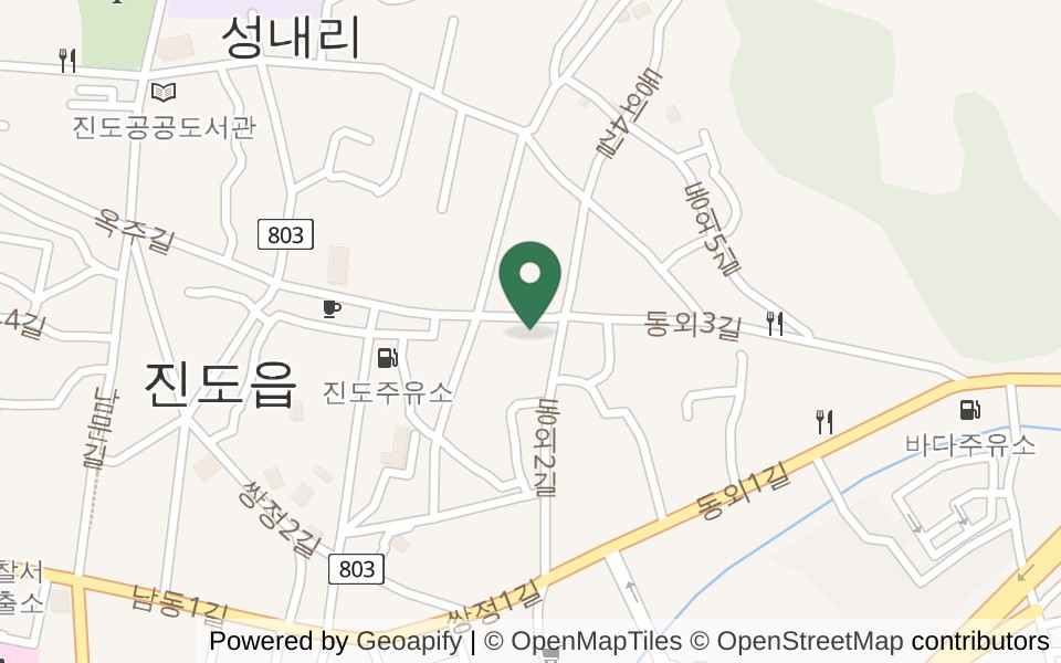 운림 삼별초공원 파크골프장 사진