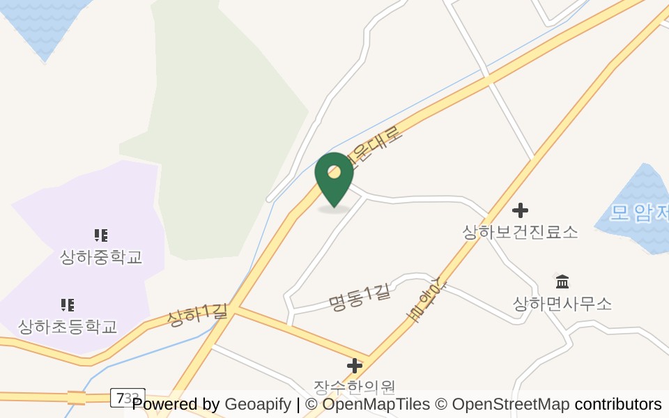 상하 체육테마공원 파크골프장 사진