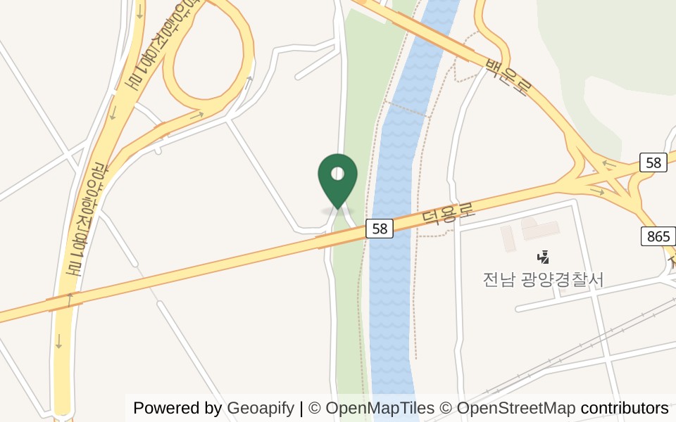 광양시파크골프장 사진