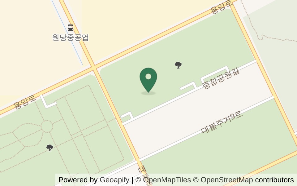 삼호대불파크골프장 사진