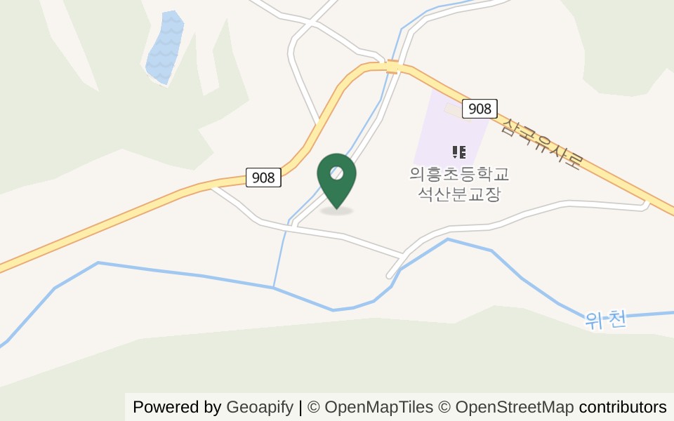 고로파크골프장 사진