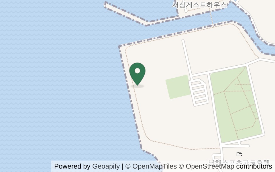 남해스포츠 파크골프장 사진