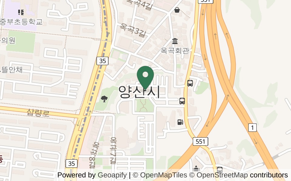 삼신교통부지 파크골프장 사진