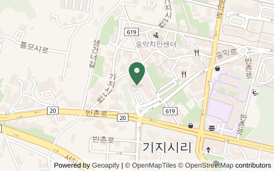 상록파크골프구장 사진