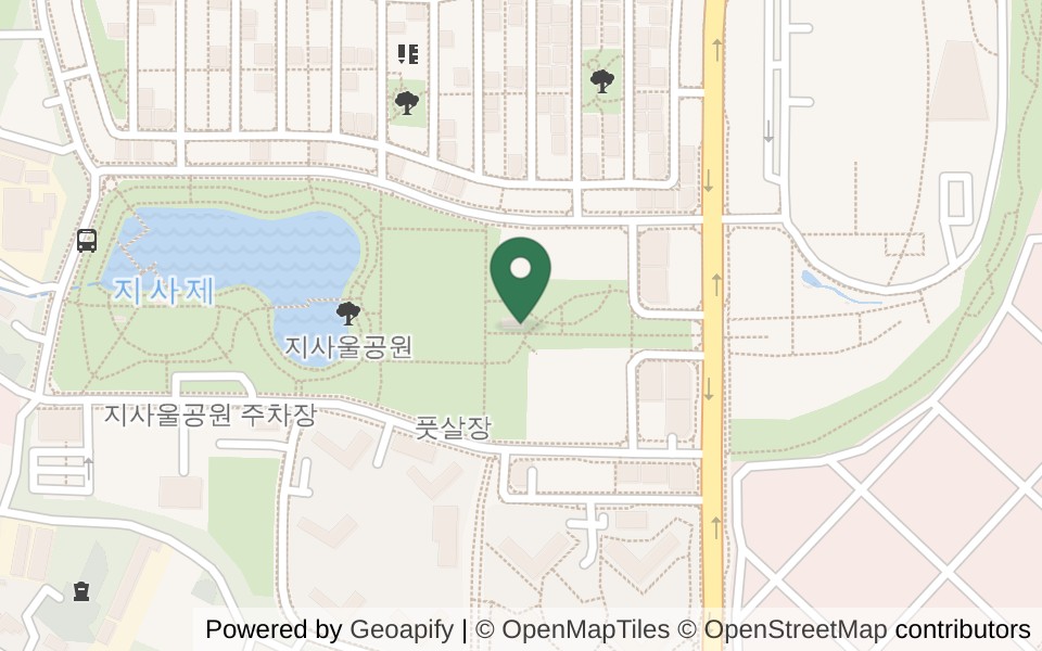 이서파크골프장 사진