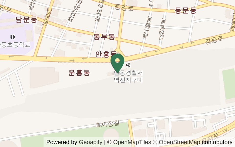철우파크골프장 사진