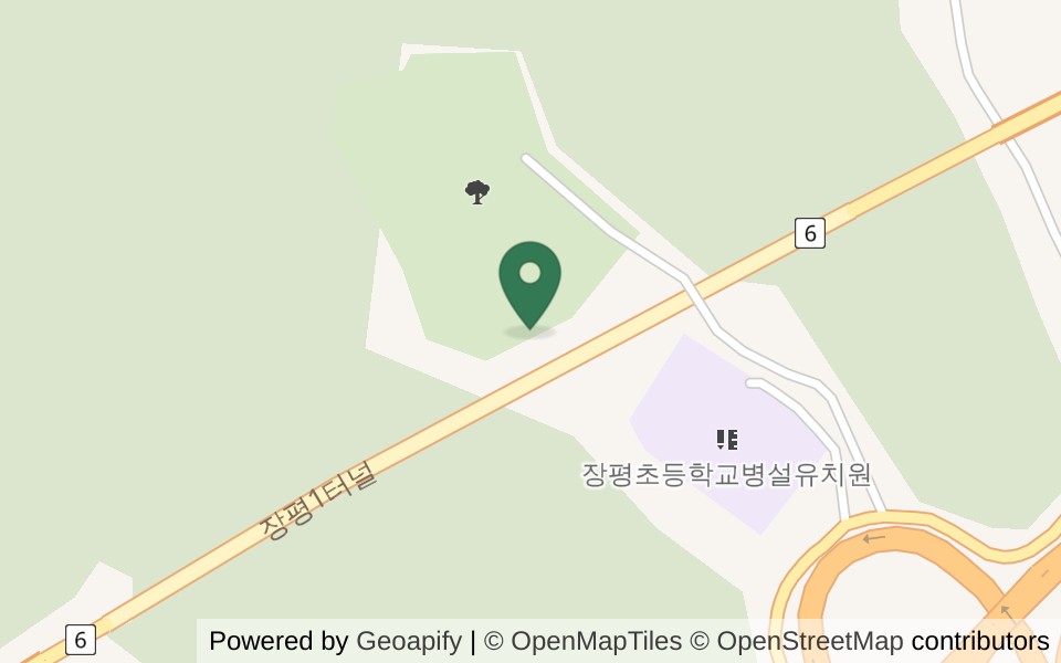 용평파크골프장 사진