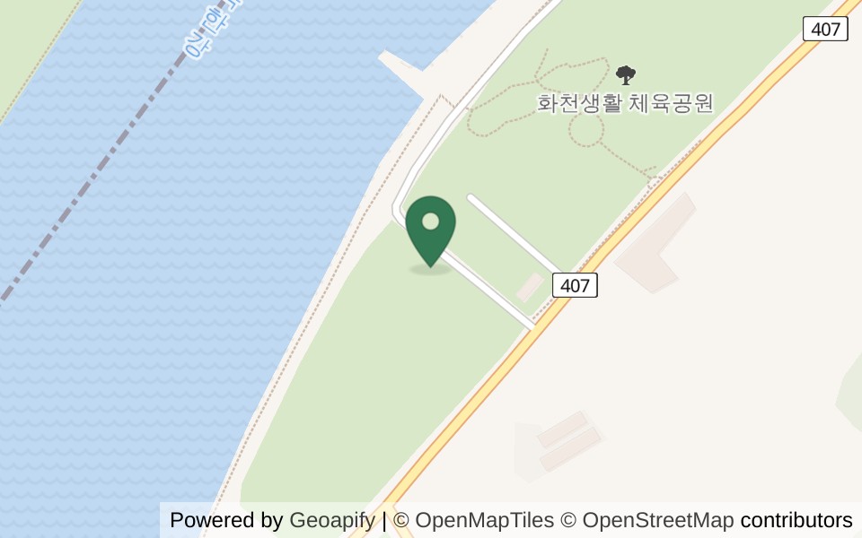 생활체육공원 파크골프장 사진