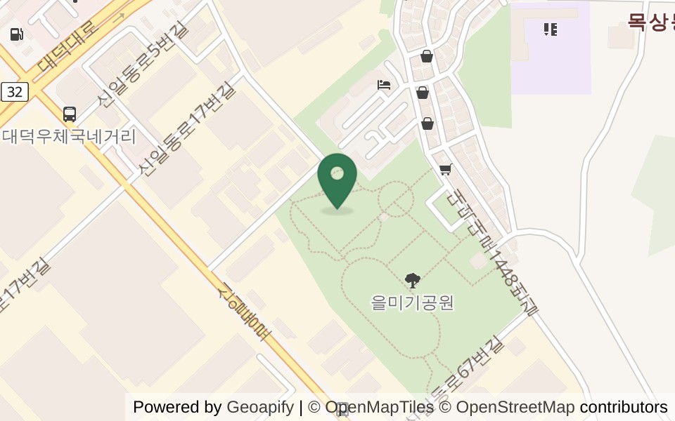 을미기파크골프장 사진