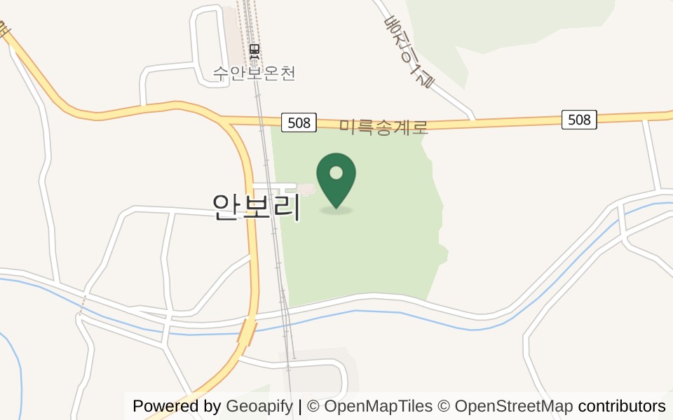 수안보온천파크골프장 사진