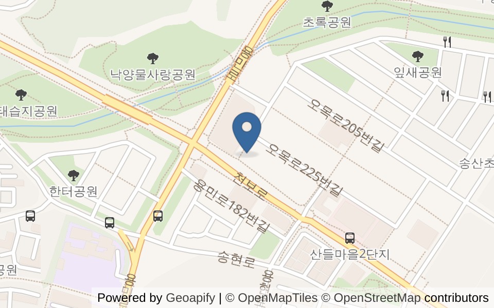 천보산 물사랑 수영장 사진