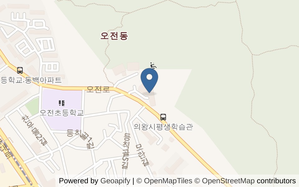 의왕시 여성회관 실내수영장 사진