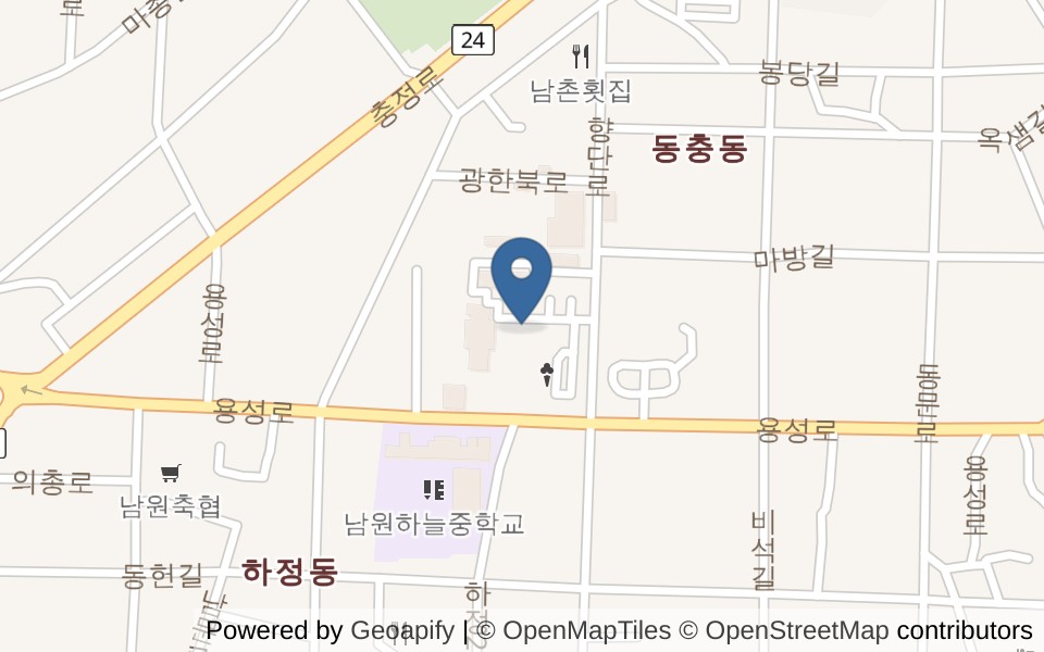 남원교육문화회관 수영장 사진