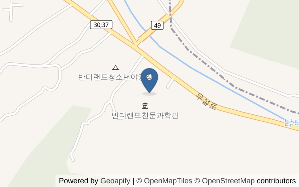 시설사업소 반디휴양 수영장 사진