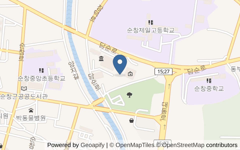 순창군 실내수영장 사진