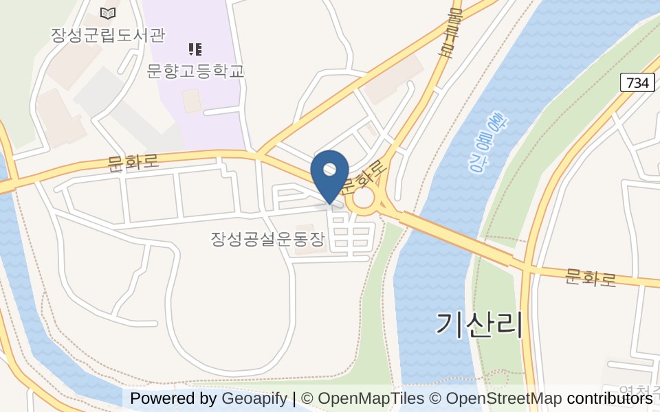 장성실내수영장 사진