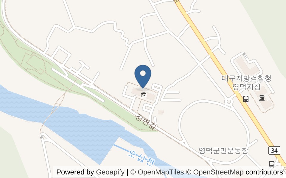영덕문화체육센터수영장 사진
