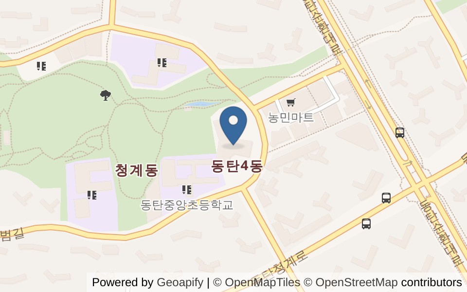 동탄중앙어울림센터 체육시설 사진