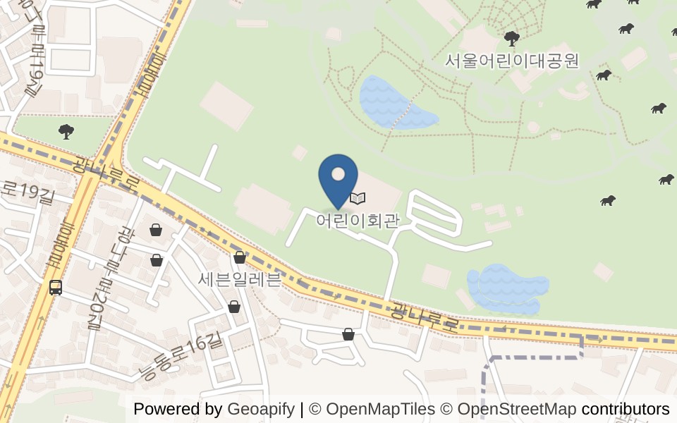 어린이회관 수영장 사진